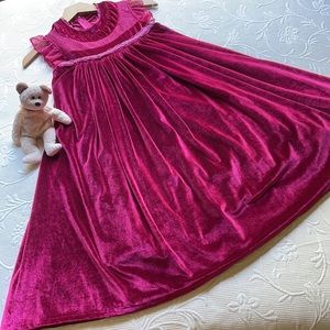 JUST COUTURE Wine Velvet and Lace Special Occasion Dress, Cap Sleeve